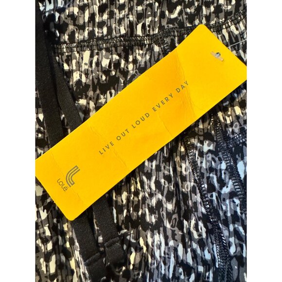 Lole Burst Leggings Size Large Black East Side Pockets NWT $80 Activewear - Picture 5 of 8